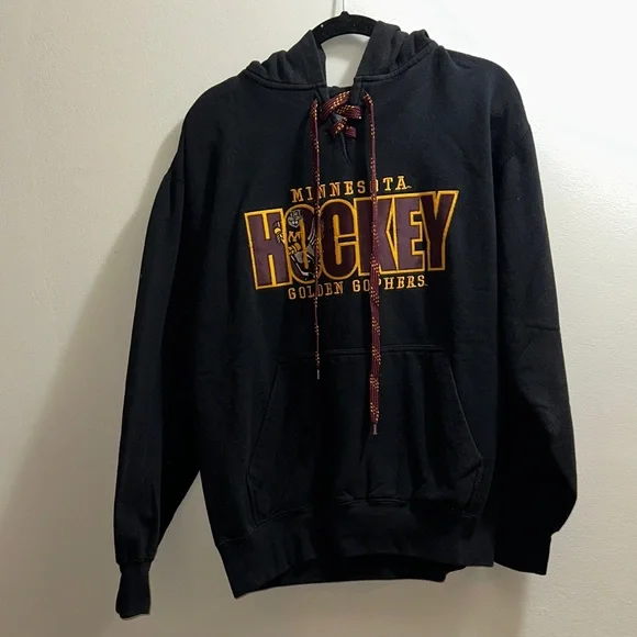 Black Minnesota Gophers Hockey Hoodie - Picture 1 of 2